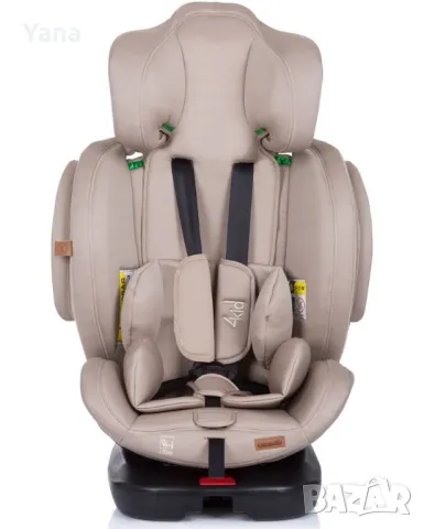 Столче за кола Чиполино/ Chipolino - 4Kid, i-Size, 40-150 cm, хумус

, снимка 3 - Столчета за кола и колело - 49830027