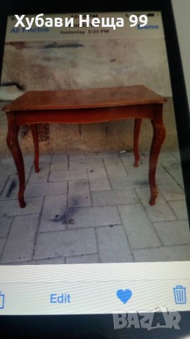 Маса - бароков стил, снимка 3 - Други ценни предмети - 40634377