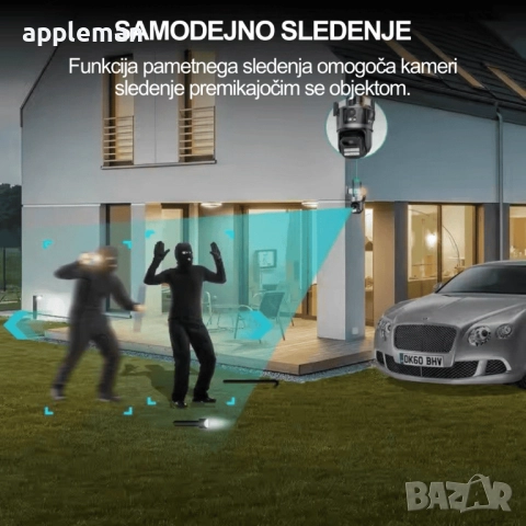 iCSee 12МР- Тройна външна WiFi камера 3 Обектива 12 мегапиксела, снимка 7 - HD камери - 51533807