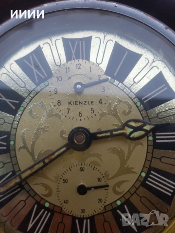 Часовник будилник KIENZLE , снимка 3 - Антикварни и старинни предмети - 53419257