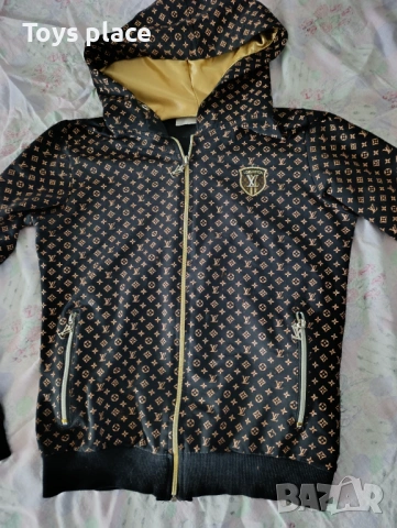 S Суичър, спортно яке Louis Vuitton, худи, снимка 3 - Спортни екипи - 53491090