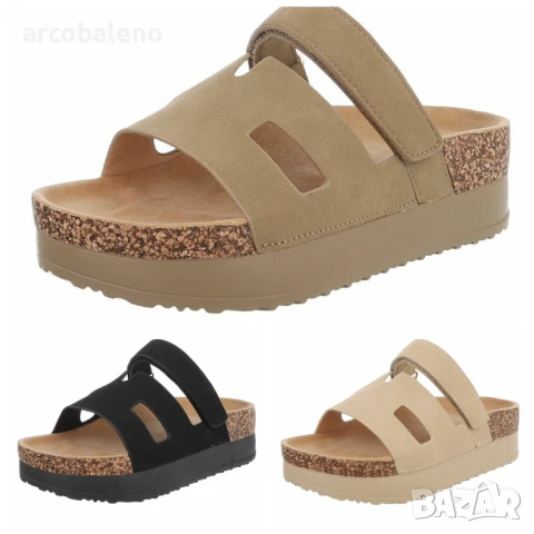 Дамски летни чехли, 3цвята 