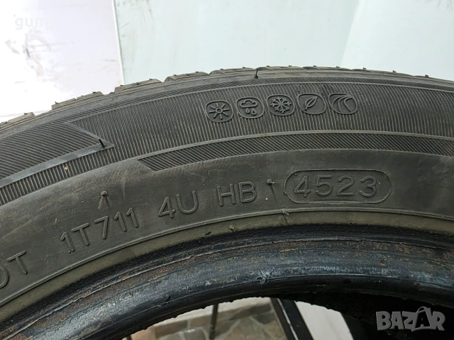 2бр всесезонни гуми 155/65/14 HANKOOK L05024 , снимка 5 - Гуми и джанти - 53627371