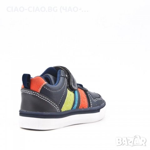 №25-№36, Маратонки за момче MIKELO SHOES в черно с оранжев и зелен акцент, снимка 2 - Детски маратонки - 39952752