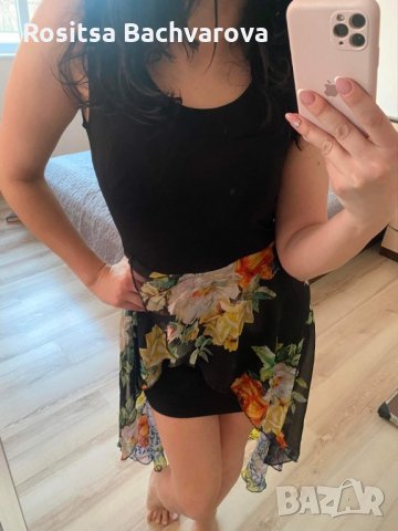 Черна рокля, М размер, снимка 3 - Рокли - 35985356