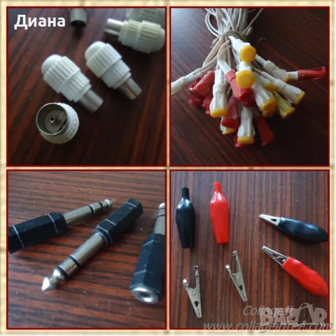 Букси за телевизор, за кабел, гумен банан щекер. Разклонител за телевизионен сигнал.Лампа за бойлер , снимка 12 - Друга електроника - 47865972