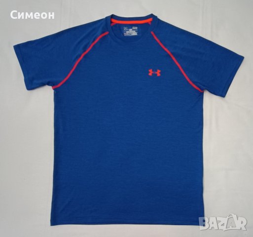Under Armour UA оригинална тениска S спортна фланелка фитнес, снимка 1 - Спортни дрехи, екипи - 40801723