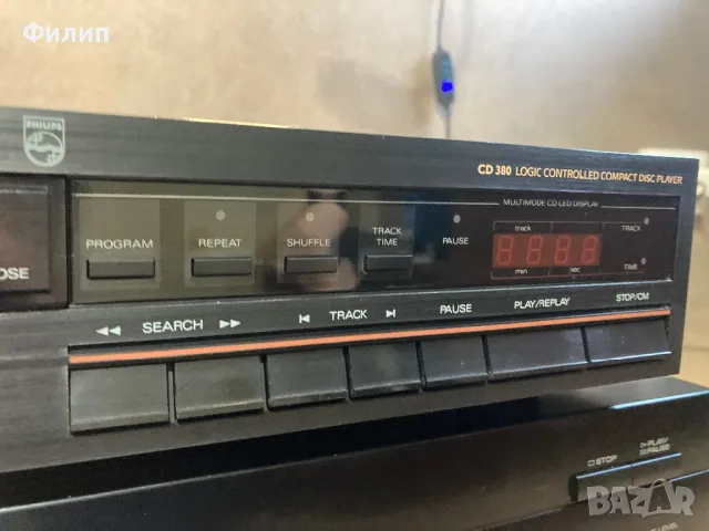 PHILIPS CD 380, снимка 4 - Аудиосистеми - 48514674