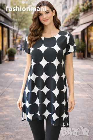 Разкроена туника - код 1037, снимка 1