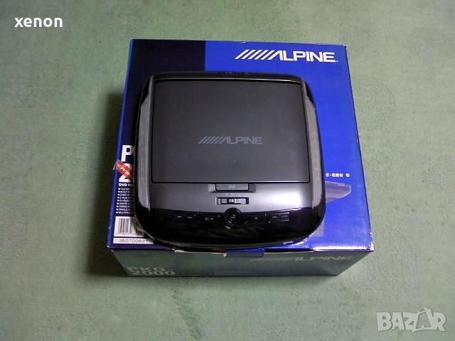 Alpine 10 инча монитор+DVD за таван + DVD плеар PKG-2000P, снимка 8 - Аксесоари и консумативи - 34550026