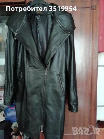Модерно палто от естествена кожа , снимка 3 - Палта, манта - 38756993