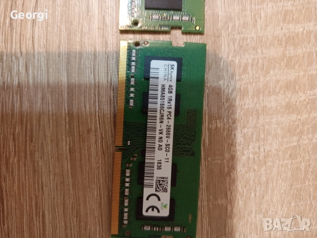 RAM ddr4 8gb (2x4gb) за лаптопи, снимка 3 - RAM памет - 53132881