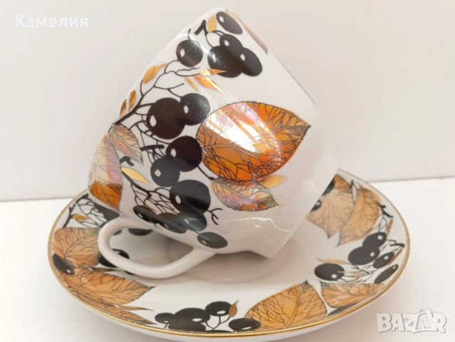 Руски порцелан , снимка 2 - Чаши - 52227320