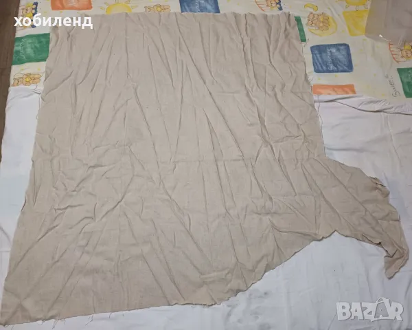 Плат лен неупотребяван, снимка 1