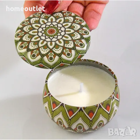 Комплект от 8 бр. ароматни свещи, снимка 5 - Ароматизатори - 47590022