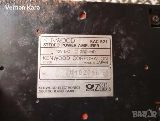 kenwood mını anfi, снимка 2 - Ресийвъри, усилватели, смесителни пултове - 50081410