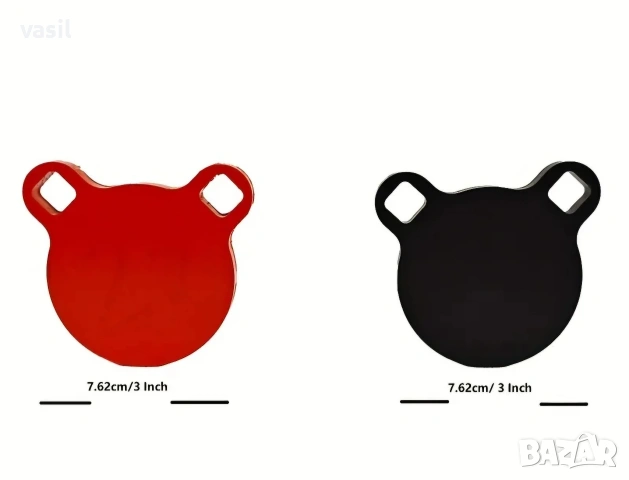 Метален гонг за стрелба " – изключително здрав, снимка 4 - Въздушно оръжие - 53610067