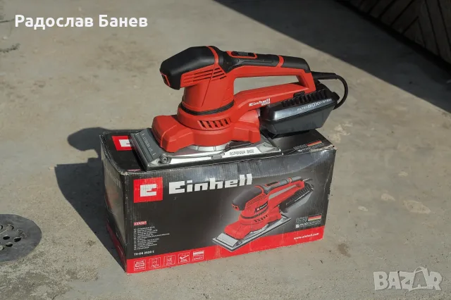 Виброшлайф Einhell TE-OS 2520 E, НОВ, снимка 4 - Шлайфмашини - 55901404