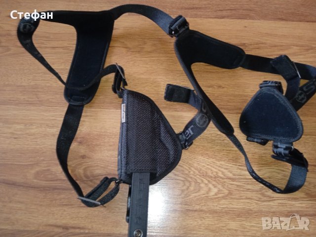 Кобур раменен подмишничен за пистолет, снимка 6 - Оборудване и аксесоари за оръжия - 40537872