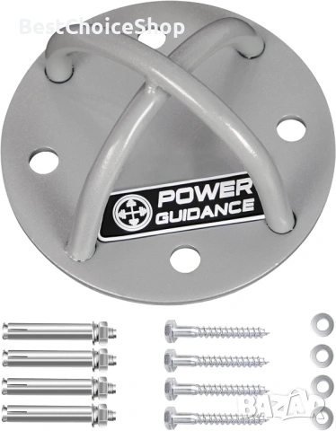 2бр. Планки Кука Халка Анкер Стойка за монтаж: Боксова круша Стол Хамак Халки Люлка TRX+ 4 Анкера, снимка 3 - Други - 53628498