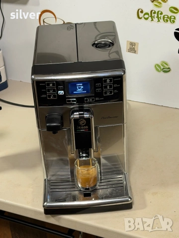 Кафемашина кафе автомат Saeco PicoBarista с гаранция, снимка 6 - Кафемашини - 53050369