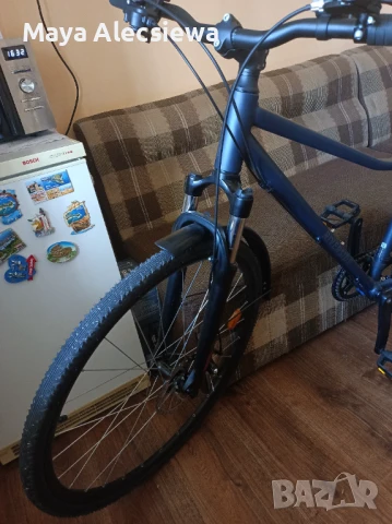 Трекинг велосипед Riverside 500 26" в комплект с централна опорна стойка и калници-преден и заден, снимка 3 - Велосипеди - 50860276