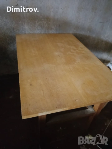 Дървени маси 2 броя трапезна и холна., снимка 2 - Маси - 53012298
