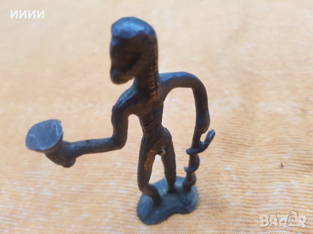 Бронзова пластика статуетка Асклепий 