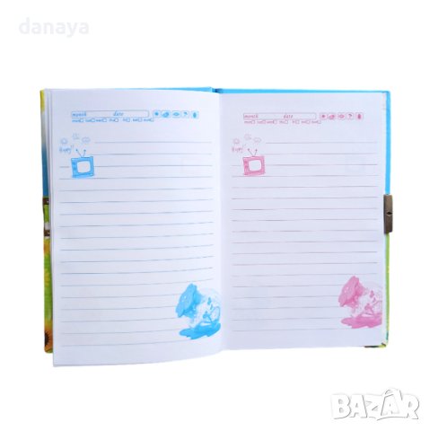 3928 Таен дневник с две ключета, снимка 9 - Ученически пособия, канцеларски материали - 42017409