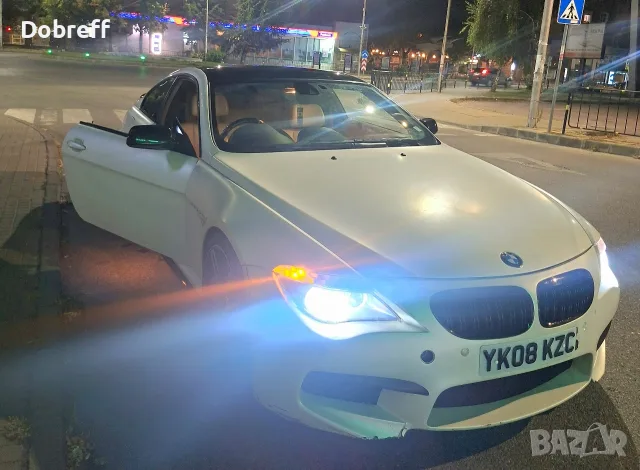 BMW 635d E63 | 286 к.с. | M-Pack | Harman Kardon | Десен волан | Нов внос, снимка 8 - Автомобили и джипове - 56078145
