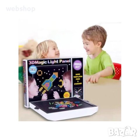 Креативен детски 3D светещ пъзел, 180 части, снимка 2 - Образователни игри - 44270335