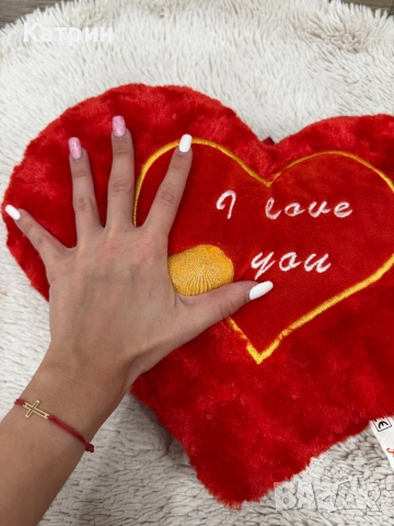 Плюшено сърце I Love You - музикално, снимка 5 - Плюшени играчки - 51629273