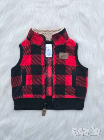 Детски елек за новородено Carter's, снимка 8 - Жилетки и елечета за бебе - 52478203