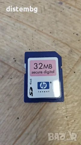 32 MB SD флаш памет HP