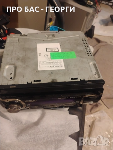 Авто плейър Kenwood KDC-BT6544U. За части. Проблем със захранването, снимка 2 - Други - 53345904