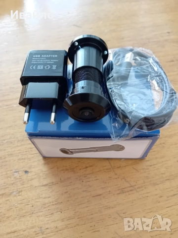 WiFi камера - шпионка на врата - DoorEye-IR-V380, снимка 3 - HD камери - 51595891