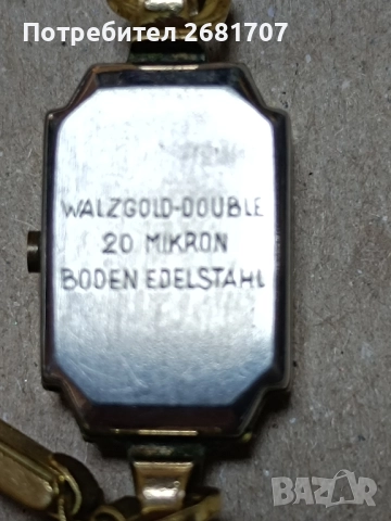 часовник позлатен , снимка 5 - Дамски - 51899250