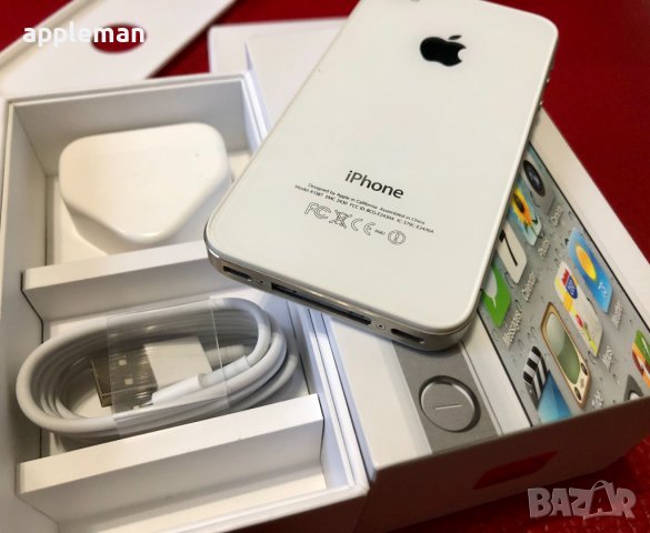 Apple iPhone 4s 16Gb Бял Фабрично отключен Айфон телефон, снимка 7 - Apple iPhone - 30577322