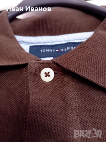 Оригинална фланелка с яка Tommy Hilfiger, снимка 6 - Тениски - 50560017