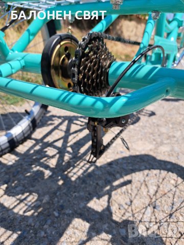 Нов Велосипед Сгъваема Триколка 24 цола 7 скорости с Безплатна Доставка, снимка 10 - Велосипеди - 41937979