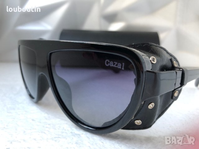 CAZAL 2023 мъжки слънчеви очила маска с кожа , снимка 7 - Слънчеви и диоптрични очила - 41940405