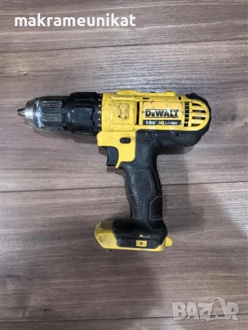 Винтоверт DeWalt dcd 776, изправен, работещ, не е нов, без забележки 