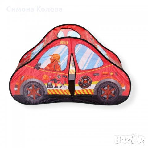 ✨Детска палатка с формата на Кола с 50 броя топки, снимка 2 - Играчки за стая - 34840819