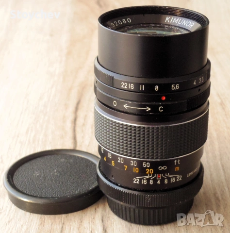 Обектив Kimunor 135mm 1:3.5 резба М42