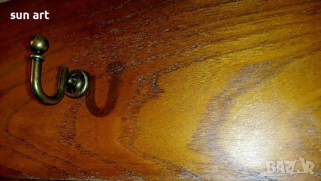 старинна закачалка с автентична българска дърворезба, снимка 4 - Антикварни и старинни предмети - 41067347