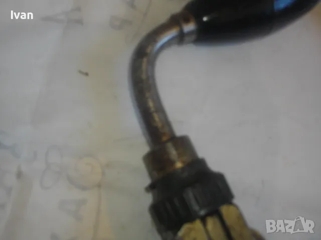 РУСКА СССР СОЦ РЕВЕРСИВНА СТАРО КАЧЕСТВО РЪЧЕН МАТКАП ДРЕЛКА БОРМАШИНА 370мм/13мм захват Завод ЧИЗ, снимка 4 - Бормашини - 48413639