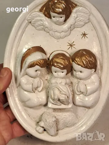 гипсови пано за стена с ангелчета 19/5, снимка 3 - Пана - 49267213