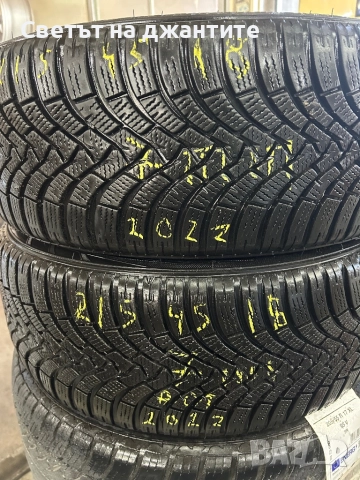 Гуми Зимни 215/45/18 Falken 2 броя, снимка 4 - Гуми и джанти - 52962211