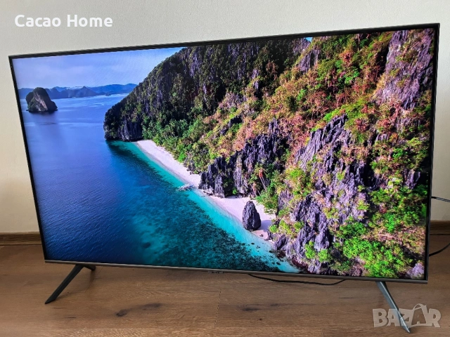 Samsung 50 инча QLED 4K Smart TV отлична картина, снимка 3 - Телевизори - 53811833