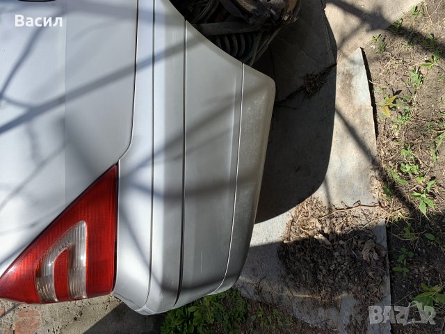 Задна броня, комплект с лайсните за мерцедес купе W203-седан